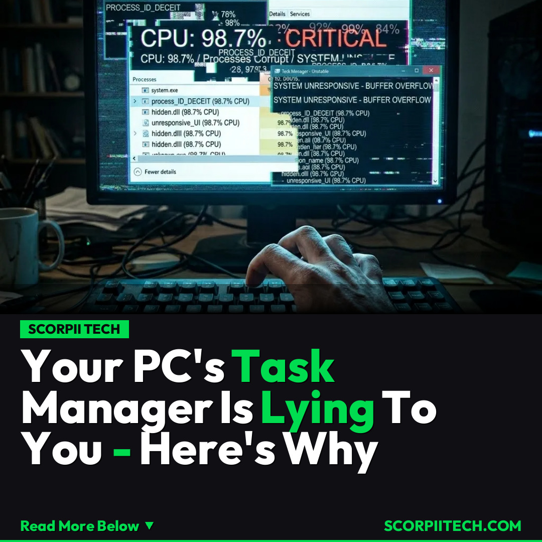 Your PC's Task Manager Is Lying To You - Here's Why