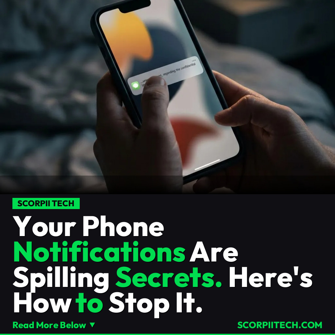Your Phone Notifications Are Spilling Secrets. Here's How to Stop It.