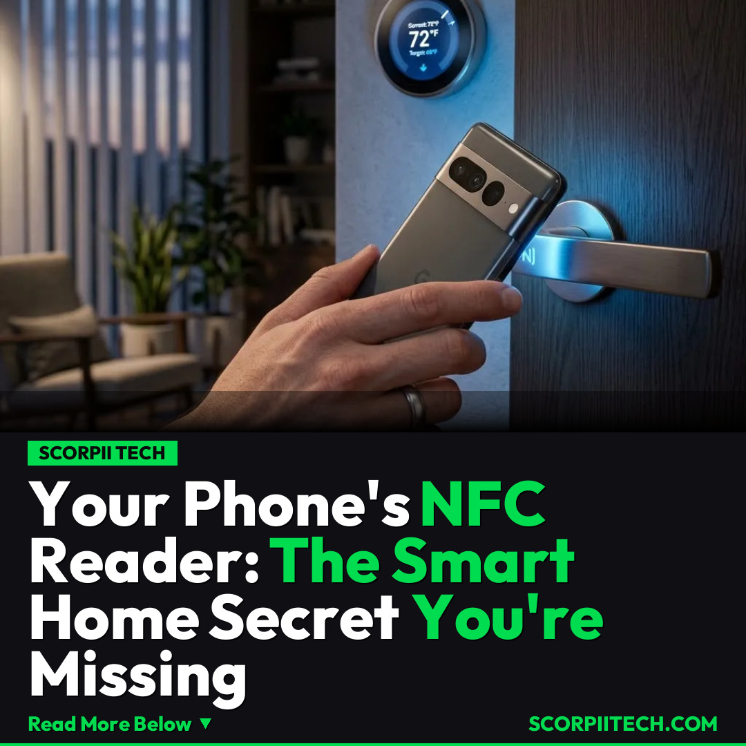 Your Phone's NFC Reader: The Smart Home Secret You're Missing