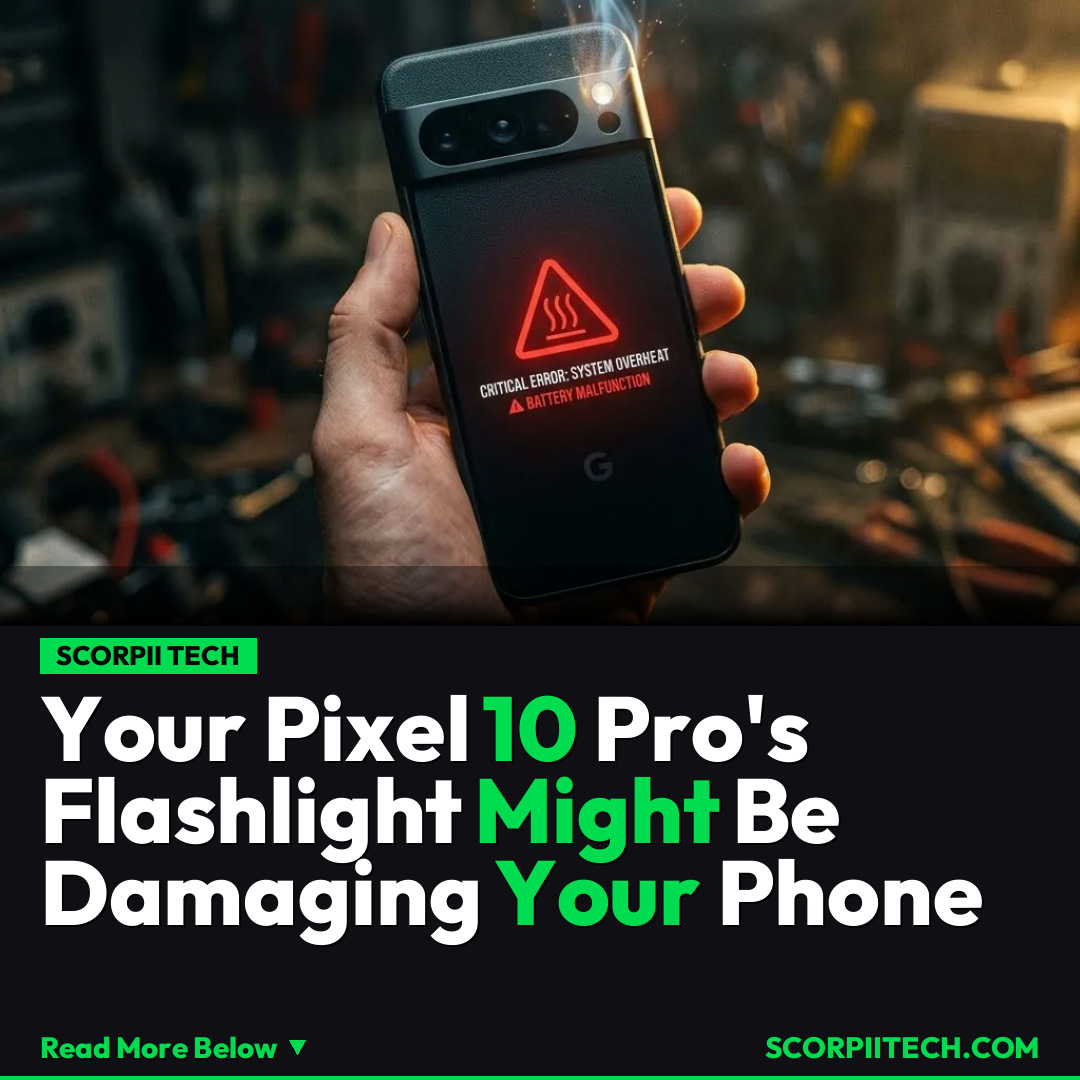 Your Pixel 10 Pro's Flashlight Might Be Damaging Your Phone
