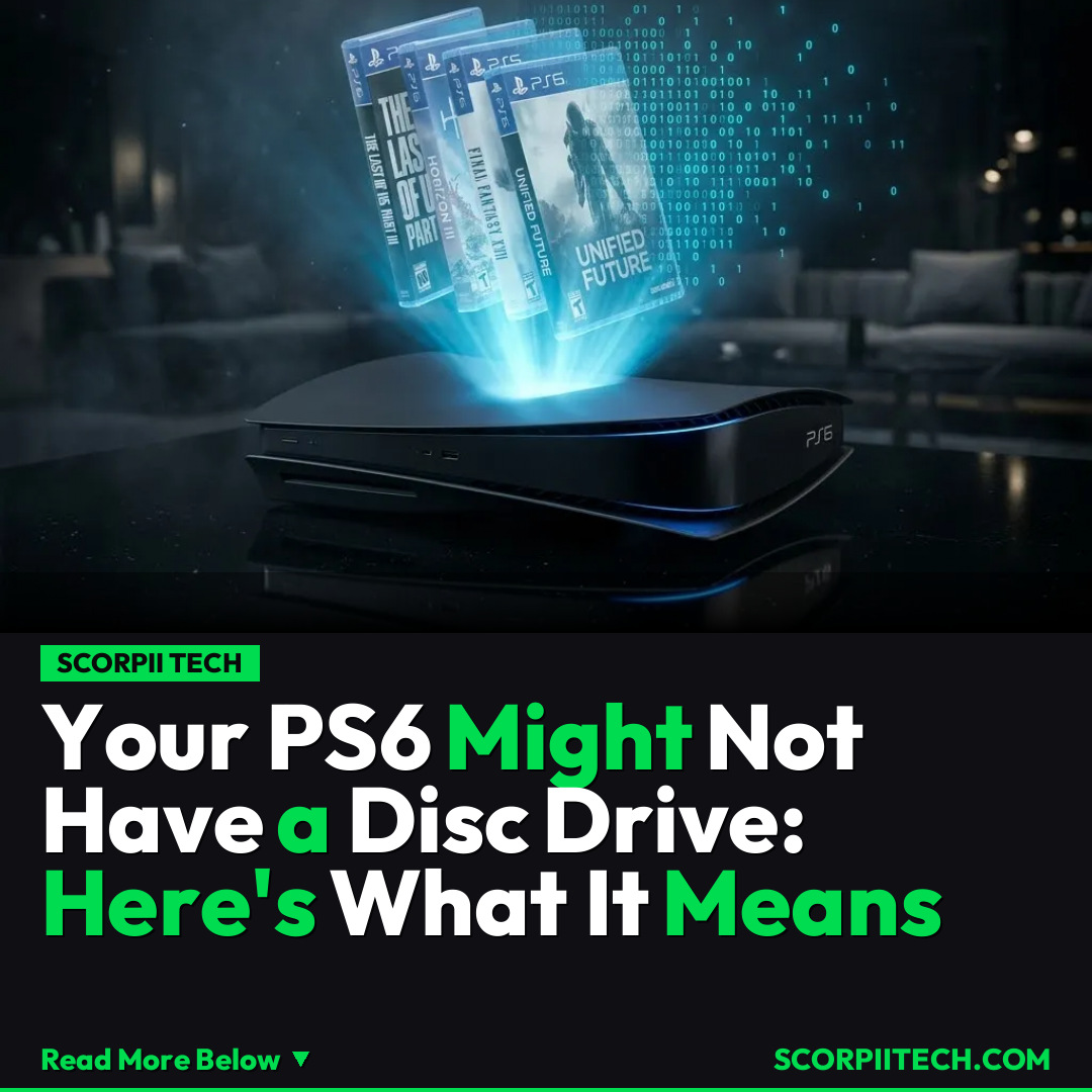 Your PS6 Might Not Have a Disc Drive: Here's What It Means