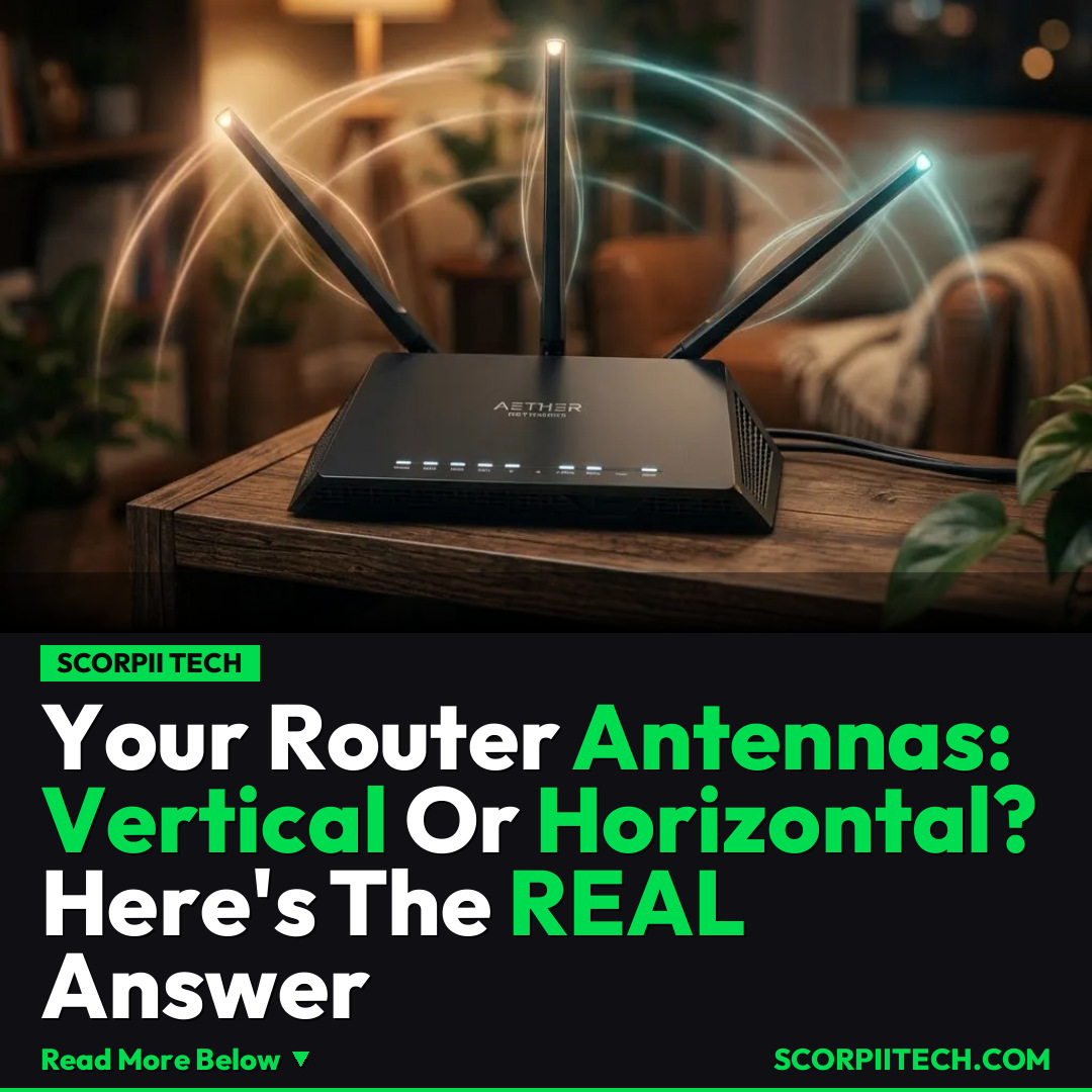 Your Router Antennas: Vertical Or Horizontal? Here's The REAL Answer