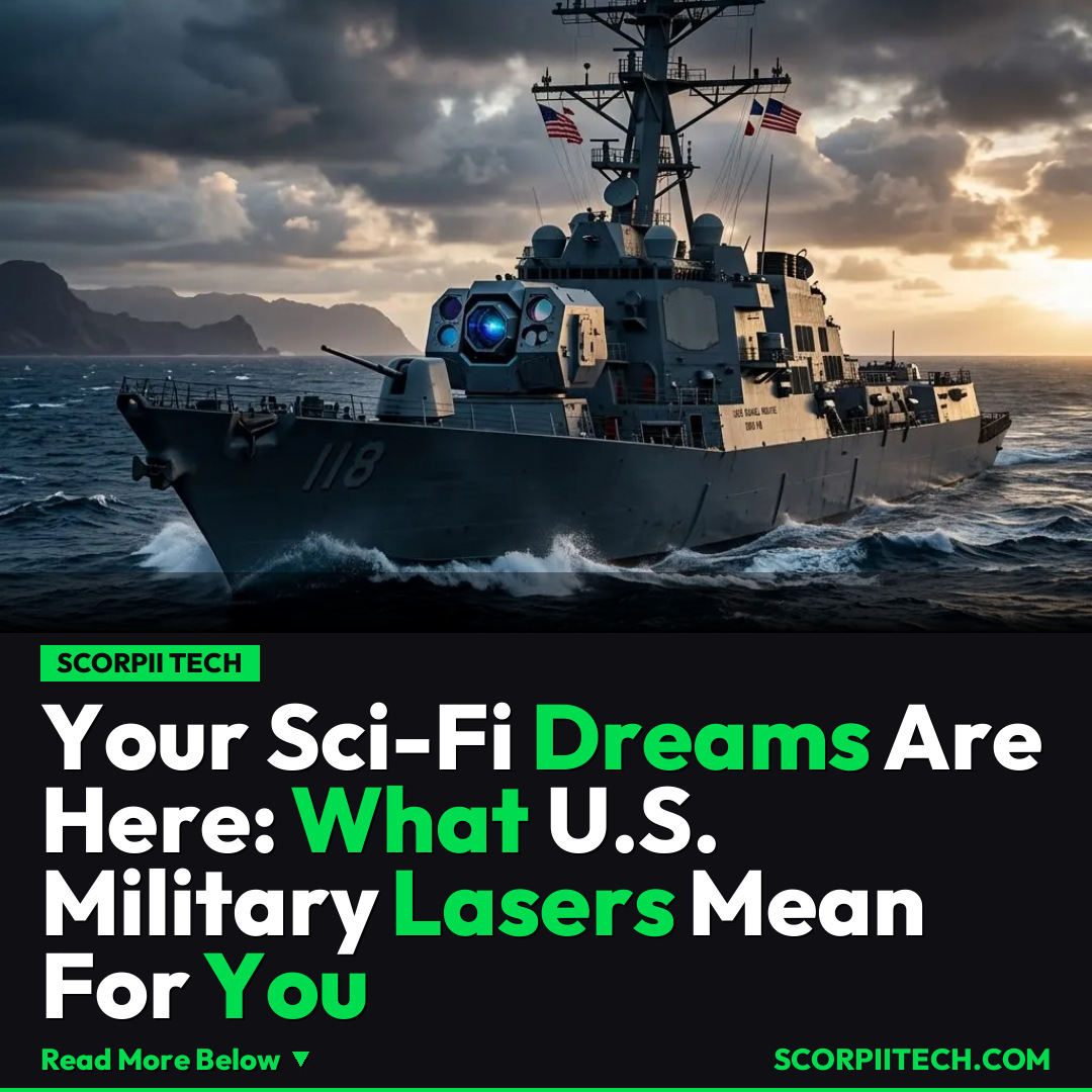 Your Sci-Fi Dreams Are Here: What U.S. Military Lasers Mean For You
