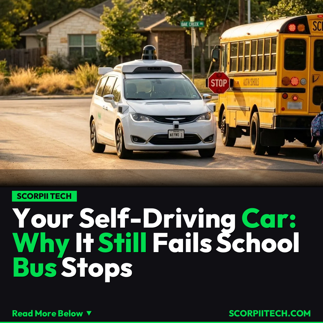 Your Self-Driving Car: Why It Still Fails School Bus Stops