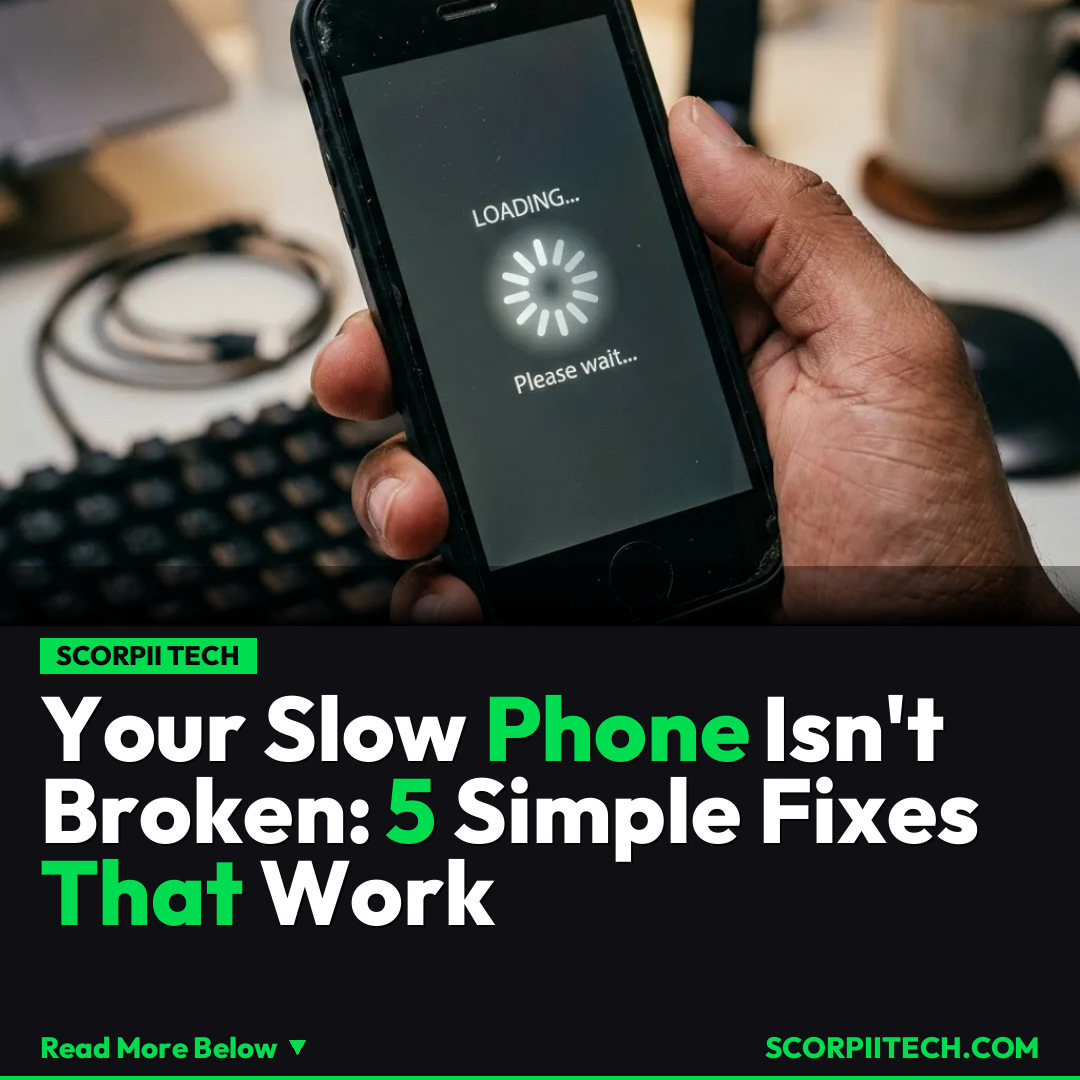 Your Slow Phone Isn't Broken: 5 Simple Fixes That Work