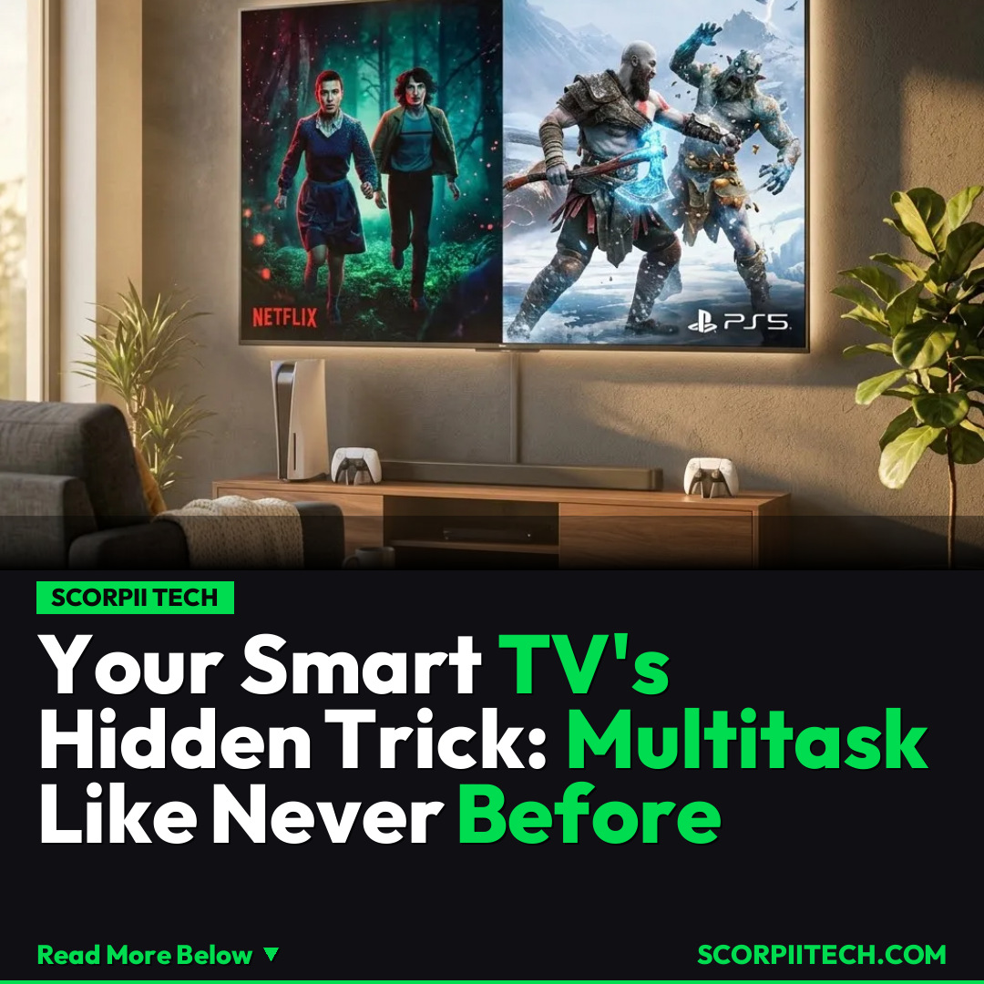Your Smart TV's Hidden Trick: Multitask Like Never Before