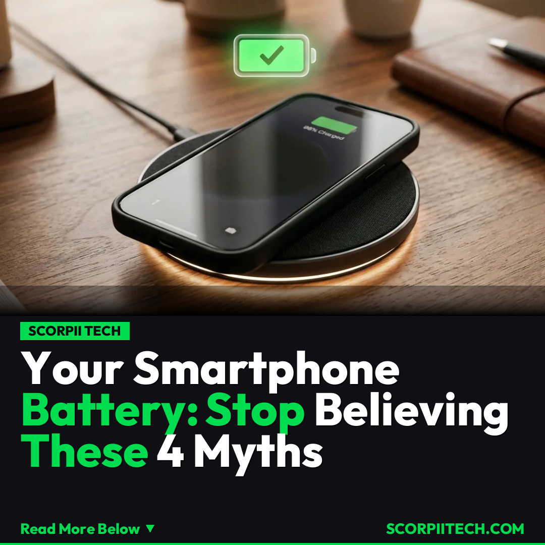 Your Smartphone Battery: Stop Believing These 4 Myths