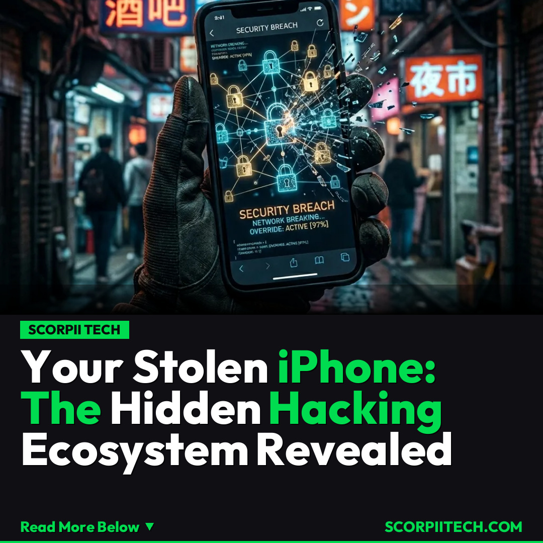 Your Stolen iPhone: The Hidden Hacking Ecosystem Revealed