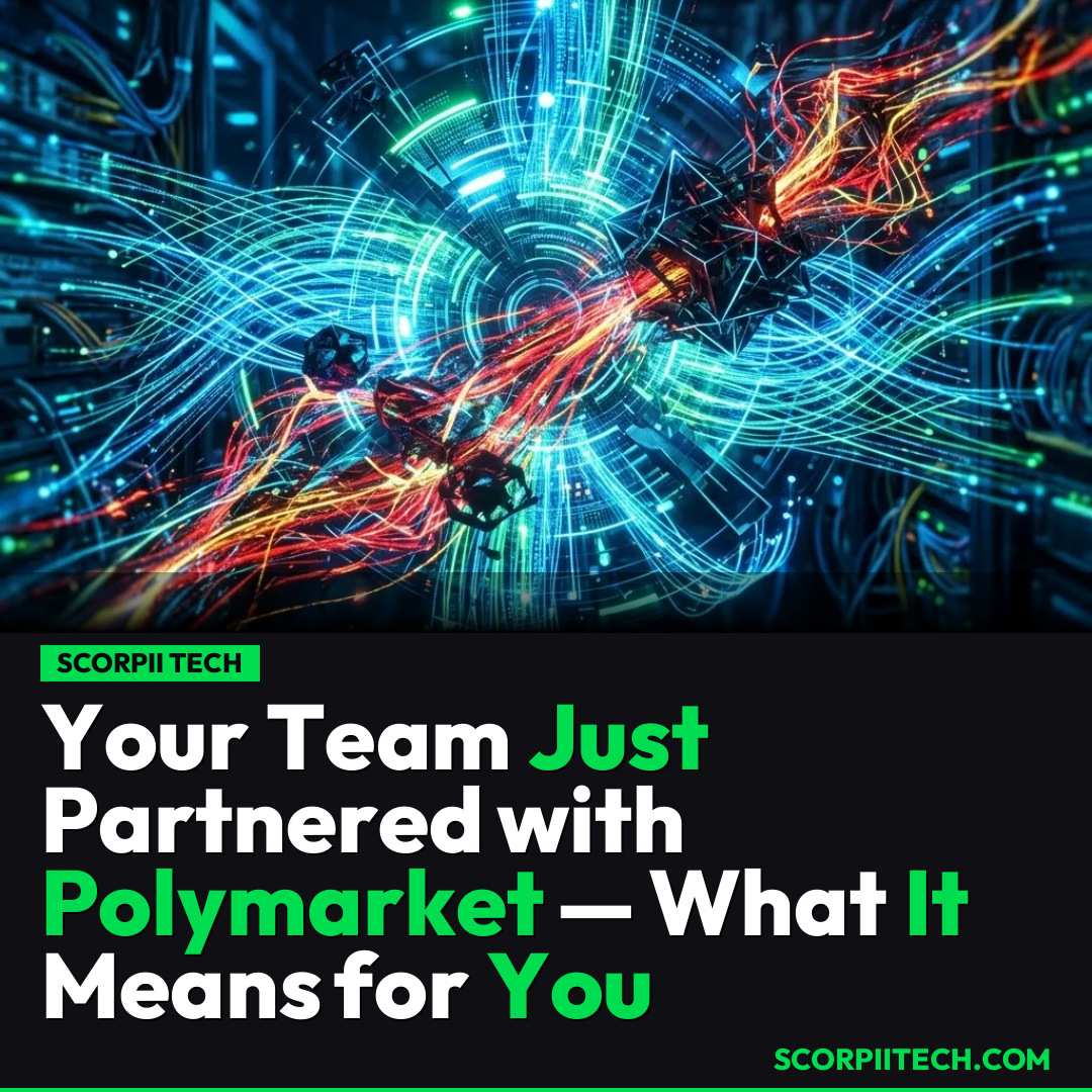 Your Team Just Partnered with Polymarket — What It Means for You