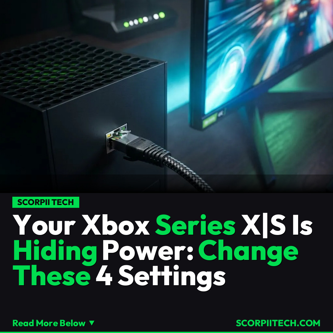 Your Xbox Series X|S Is Hiding Power: Change These 4 Settings