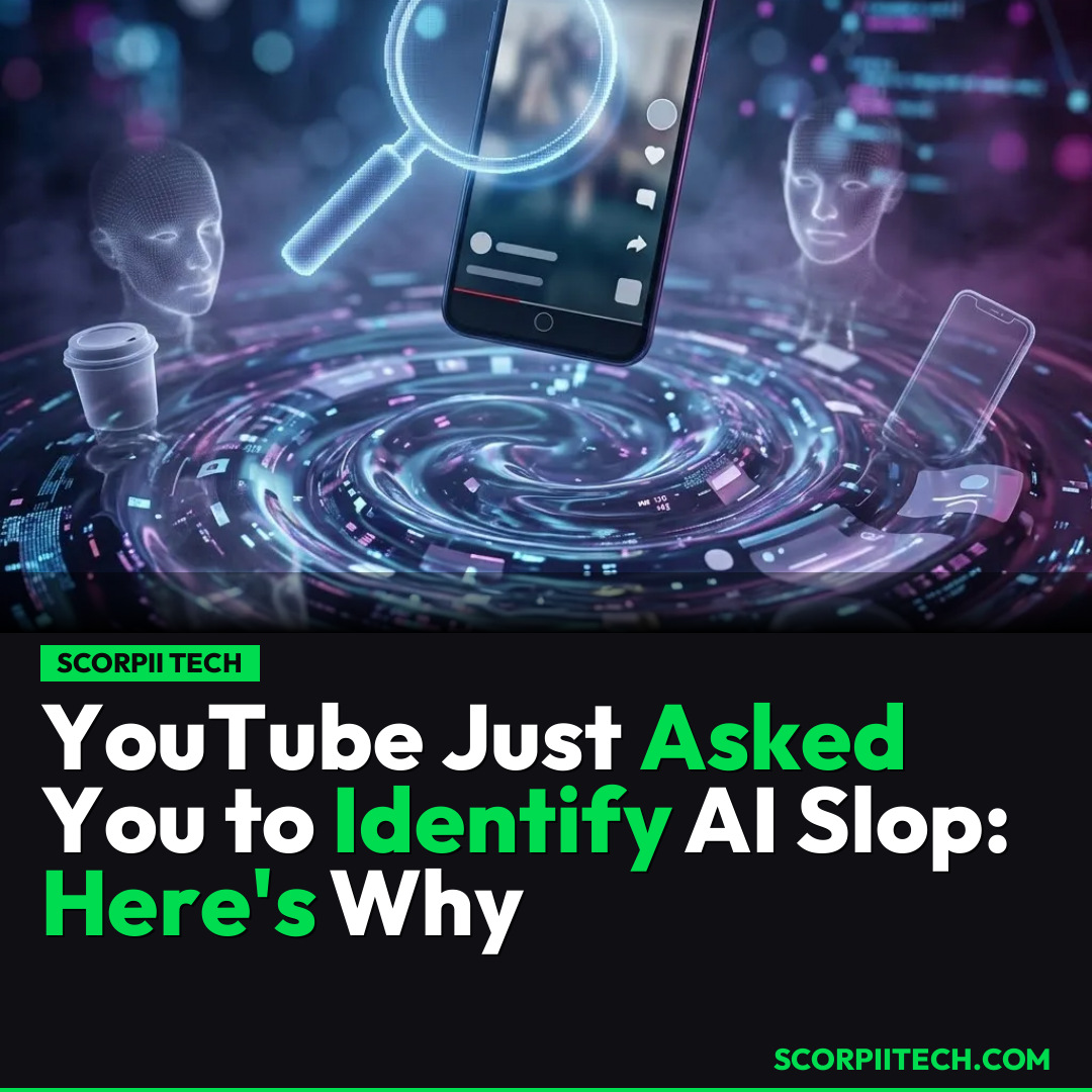 YouTube Just Asked You to Identify AI Slop: Here's Why